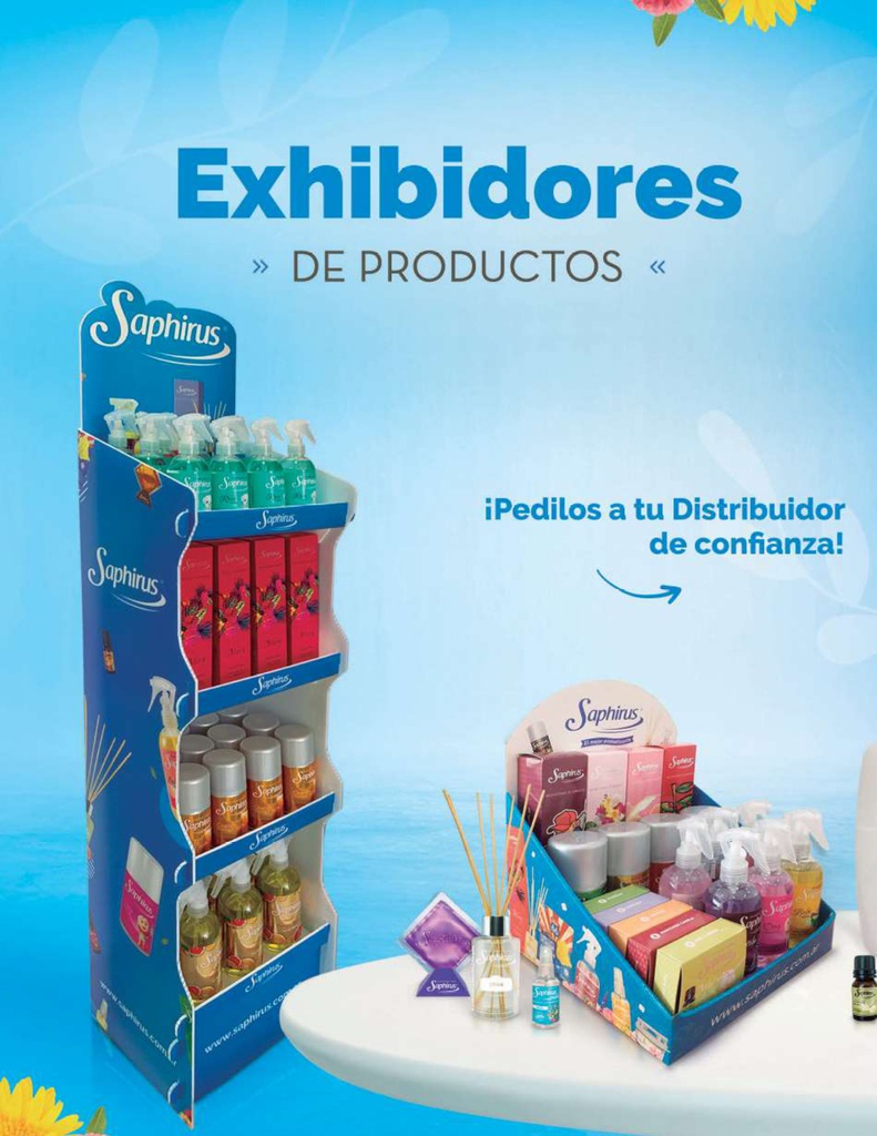 Exhibidor de PIE SAPHIRUS