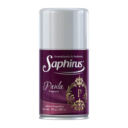 Aromatizador de Ambientes en Aerosol Saphirus PAULA