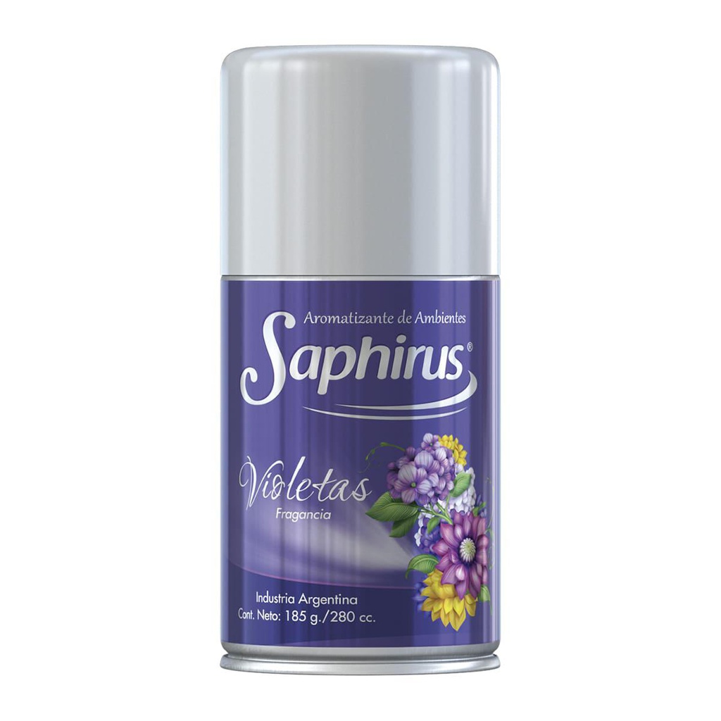 Aromatizador de Ambientes en Aerosol Saphirus VIOLETAS