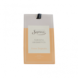 [TA-04] Tarjeta Aromatica FRUTOS TROPICALES x 3 un.