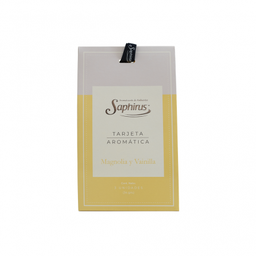 [TA-02] Tarjeta Aromatica MAGNOLIA Y VAINILLA x 3 un.