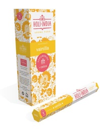 [SHI-19] Sahumerio HOLI INDIA VAINILLA x 15 un.